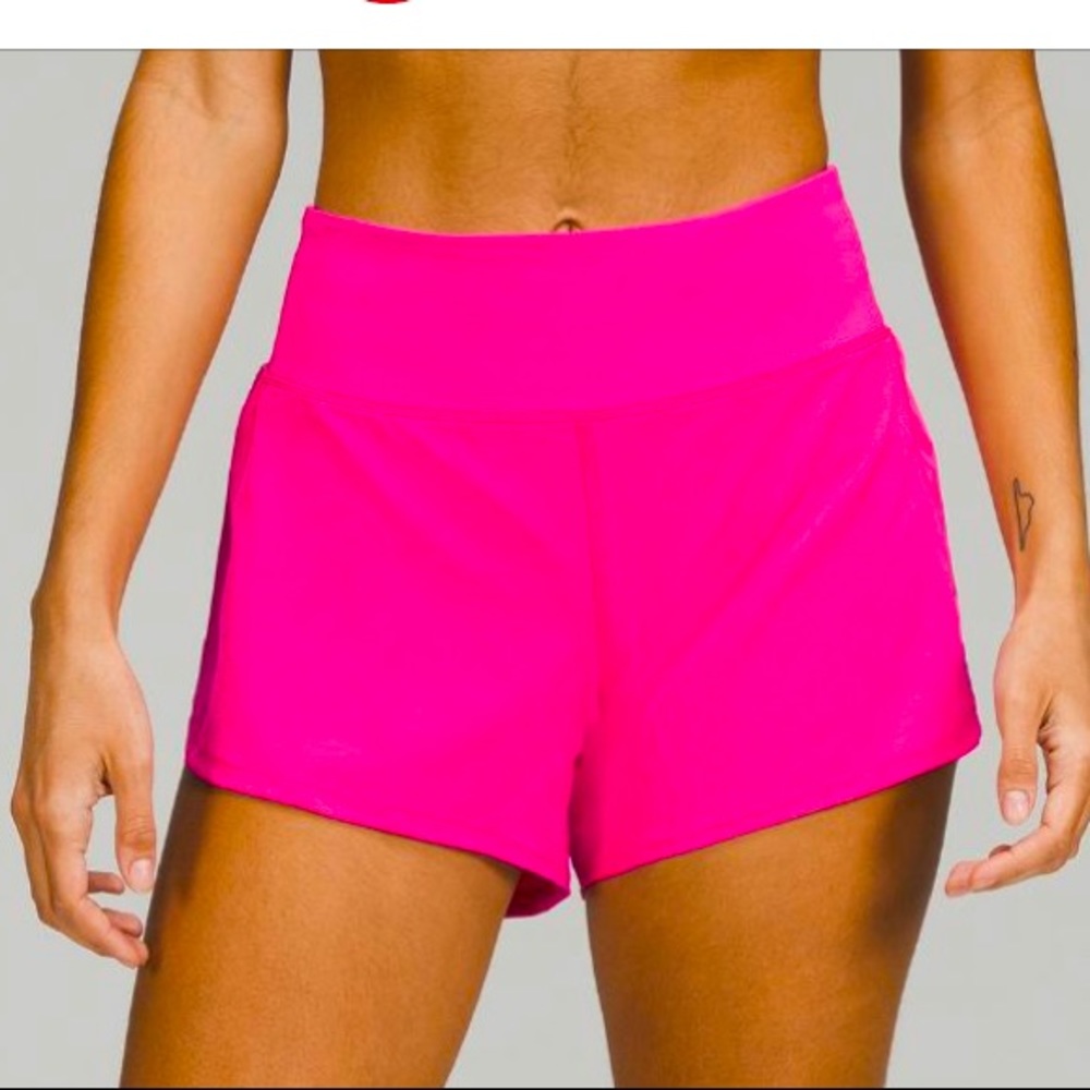 lululemon speed up shorts high rise